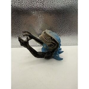 Vintage 1998 Toho Blue GODZILLA T-Rex Full Rubber Hand Puppet‎ Tyrannosaurus